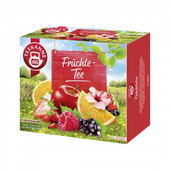 Teekanne Früchtegarten Früchtetee, 40 Teebeutel im Kuvert